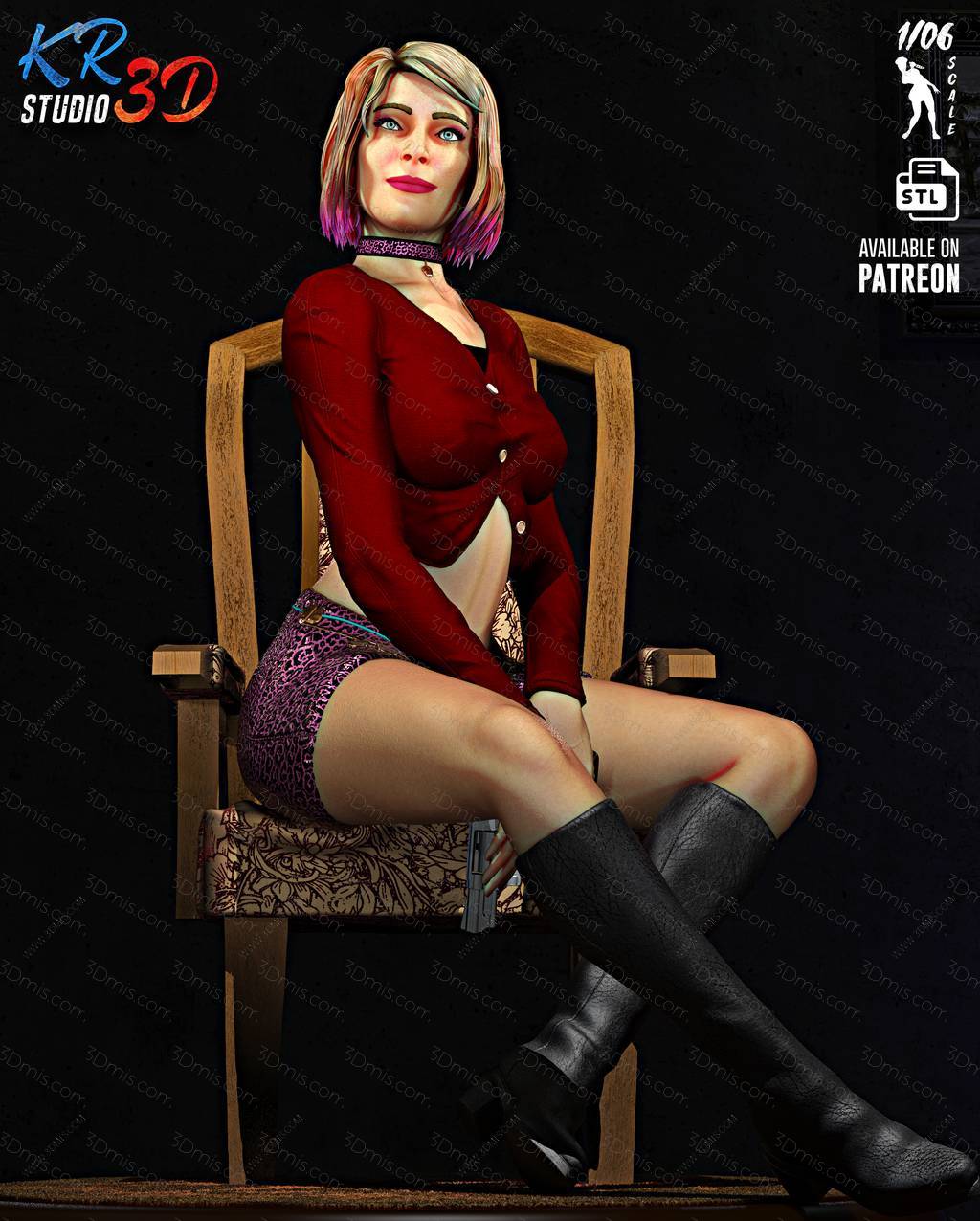 P站图纸印象馆 寂静岭 玛利亚 寂静岭 玛利亚