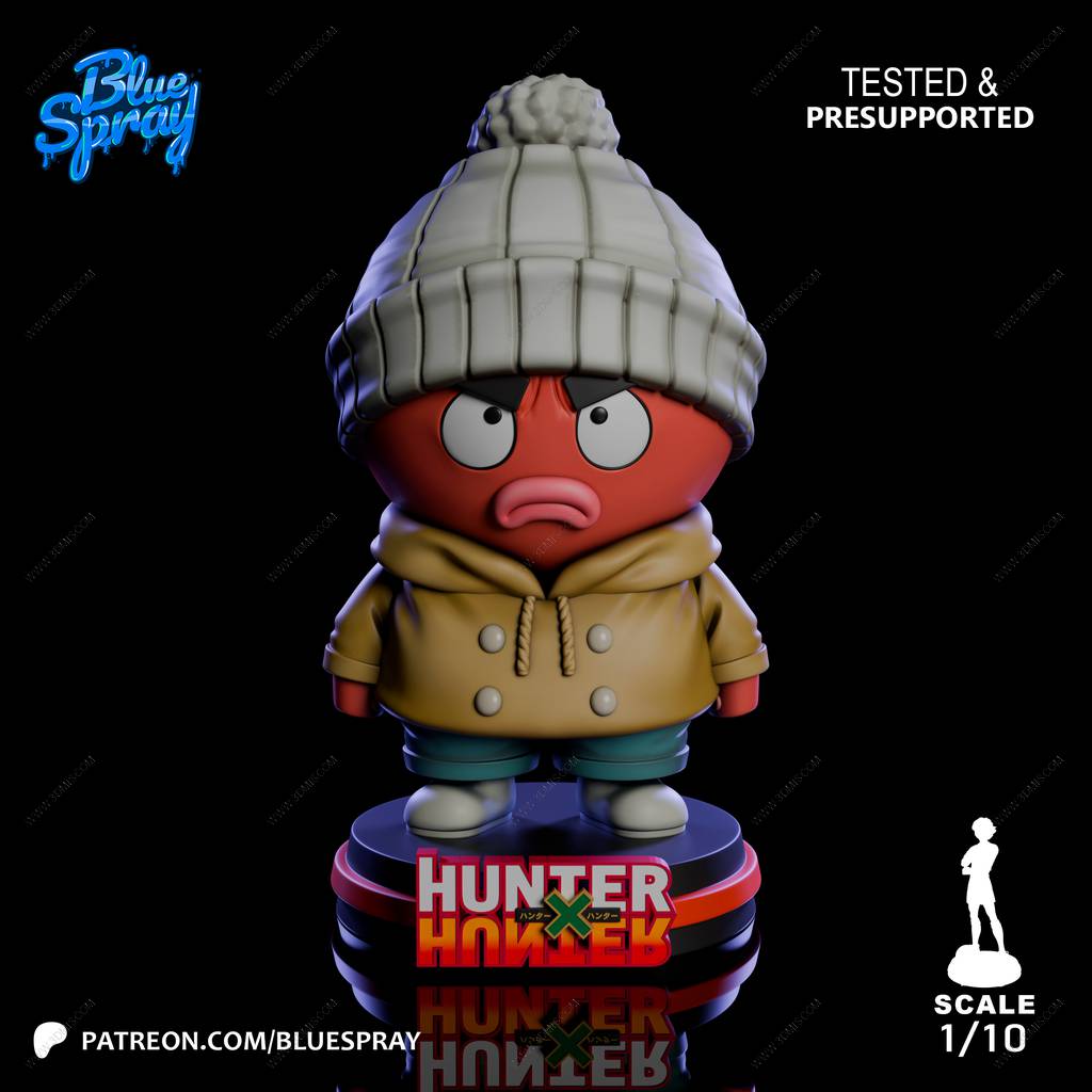 P站图纸印象馆 Blue Spray 全职猎人 伊卡鲁哥 Blue Spray 全职猎人 伊卡鲁哥