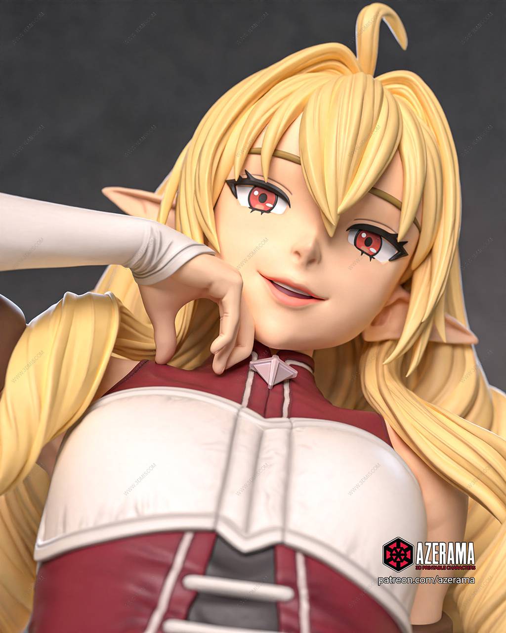 P站图纸印象馆 Azerama 无职转生 艾莉娜丽洁·杜拉冈罗德 Azerama 无职转生 艾莉娜丽洁·杜拉冈罗德