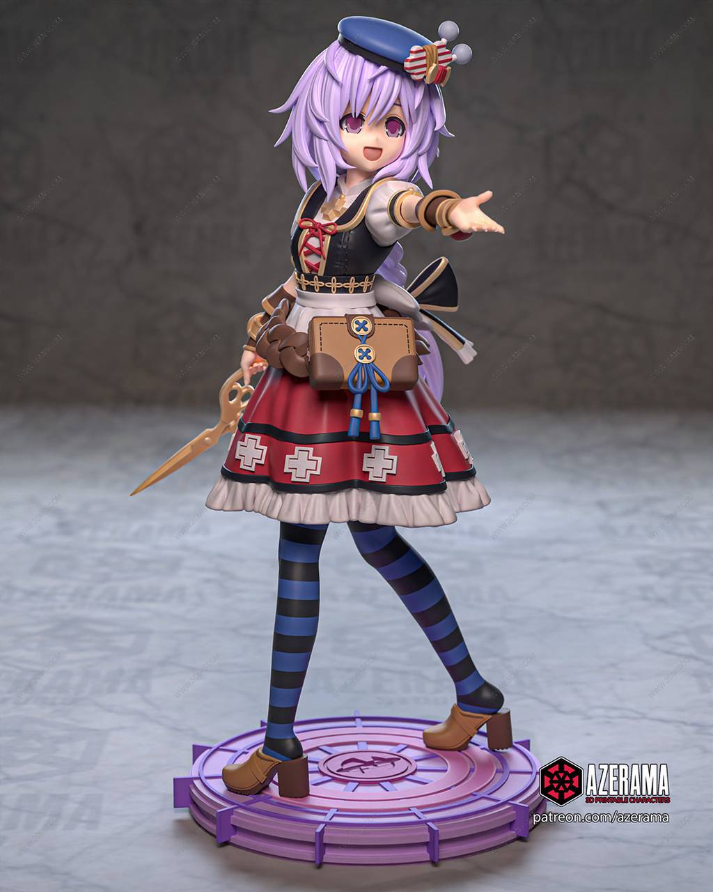 P站图纸印象馆 Azerama 海王星 普露露特 Azerama 海王星 普露露特