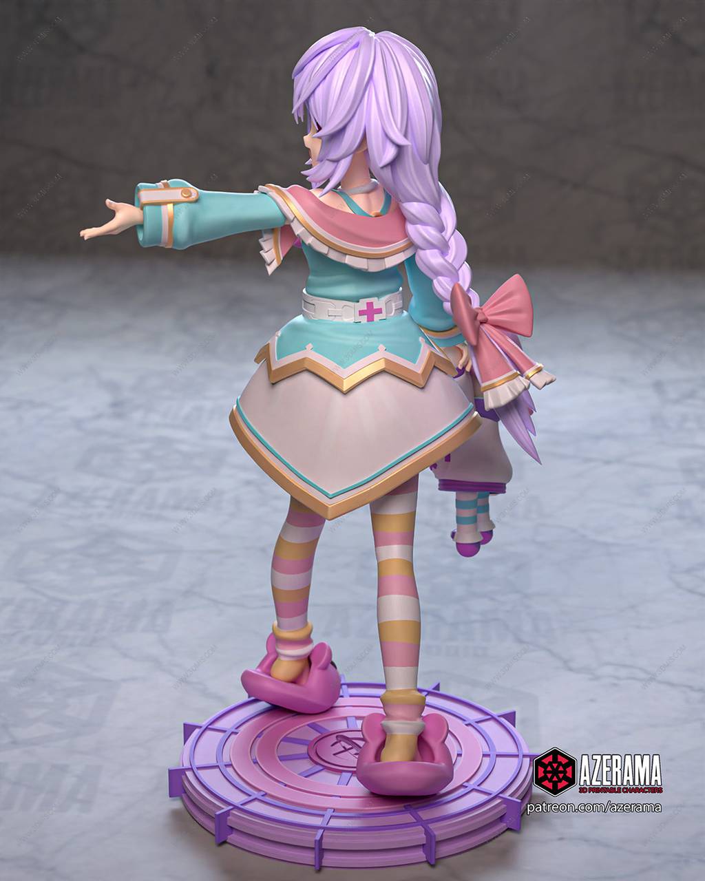 P站图纸印象馆 Azerama 海王星 普露露特 Azerama 海王星 普露露特