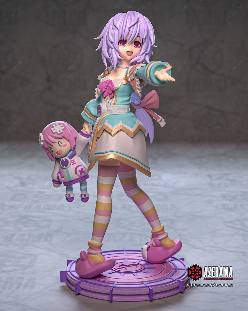 P站图纸印象馆 Azerama 海王星 普露露特 Azerama 海王星 普露露特