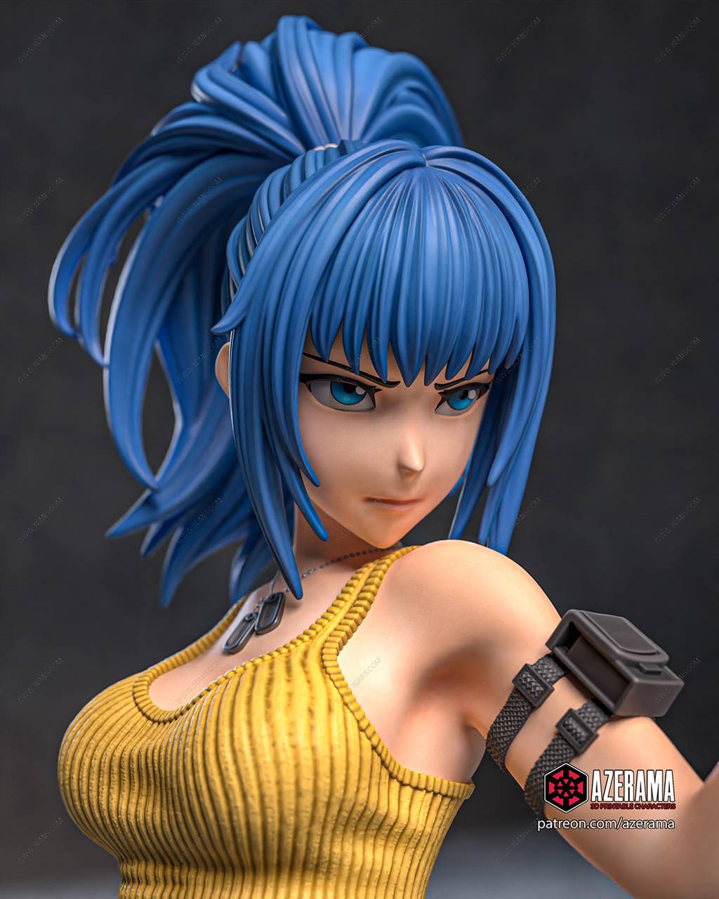 P站图纸印象馆 Azerama 拳皇 莉安娜·哈迪兰 Azerama 拳皇 莉安娜·哈迪兰