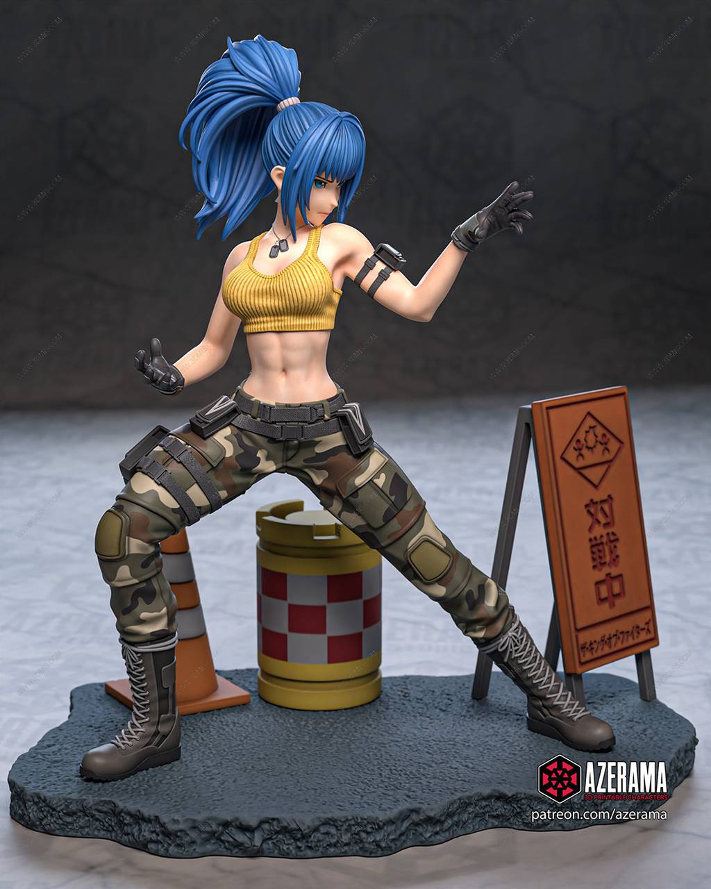 P站图纸印象馆 Azerama 拳皇 莉安娜·哈迪兰 Azerama 拳皇 莉安娜·哈迪兰