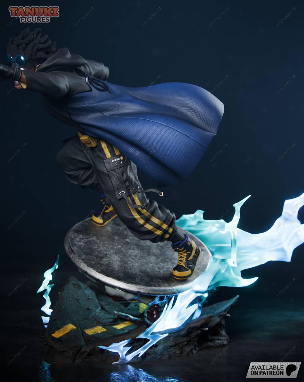 P站图纸印象馆 Tanuki Figures DC漫画 静电侠 Tanuki Figures DC漫画 静电侠
