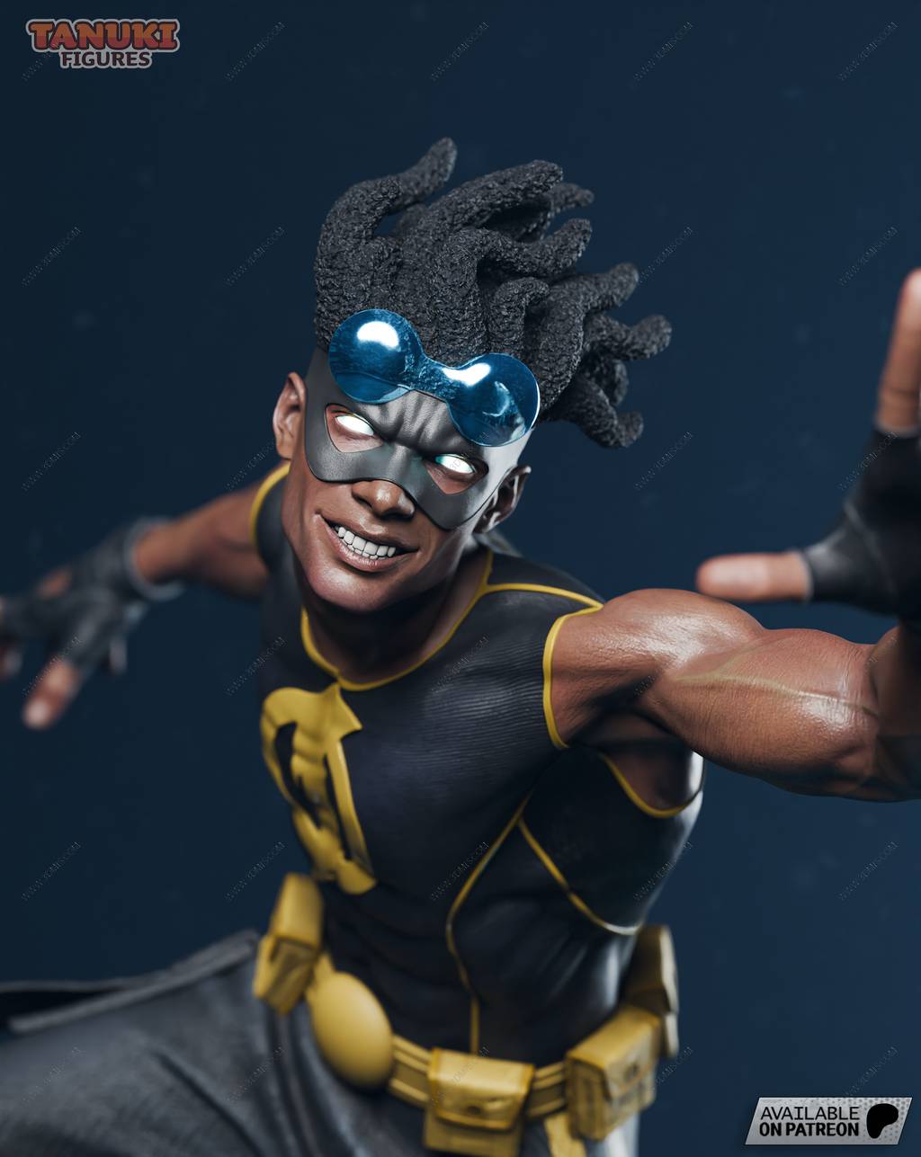 P站图纸印象馆 Tanuki Figures DC漫画 静电侠 Tanuki Figures DC漫画 静电侠