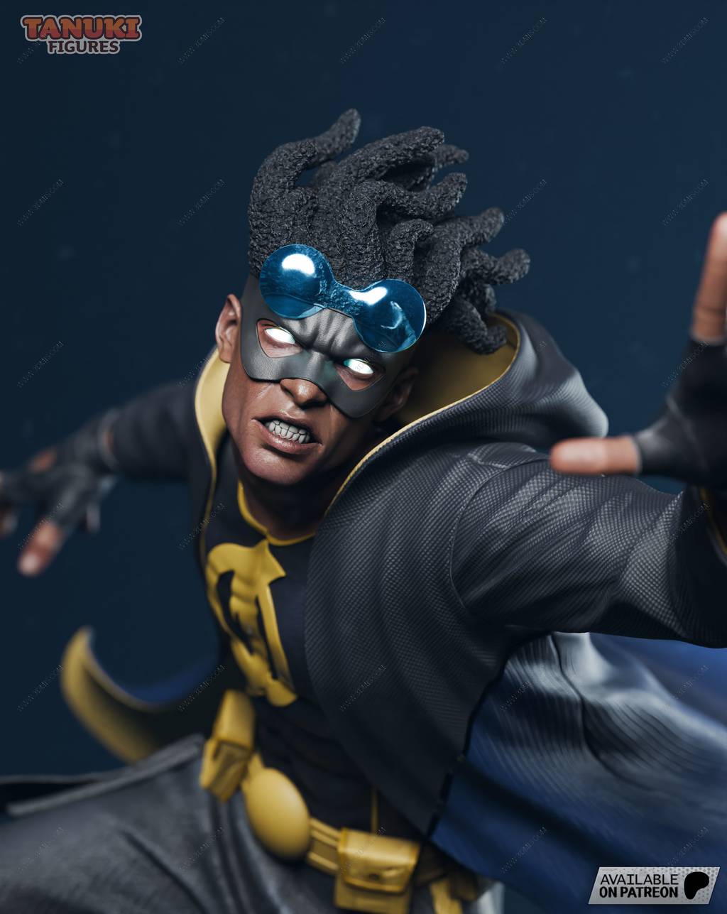 P站图纸印象馆 Tanuki Figures DC漫画 静电侠 Tanuki Figures DC漫画 静电侠