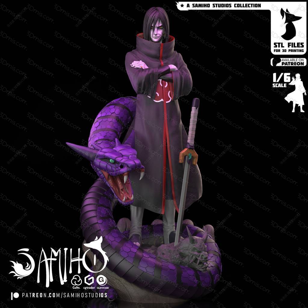 Samiho 火影忍者 大蛇丸
