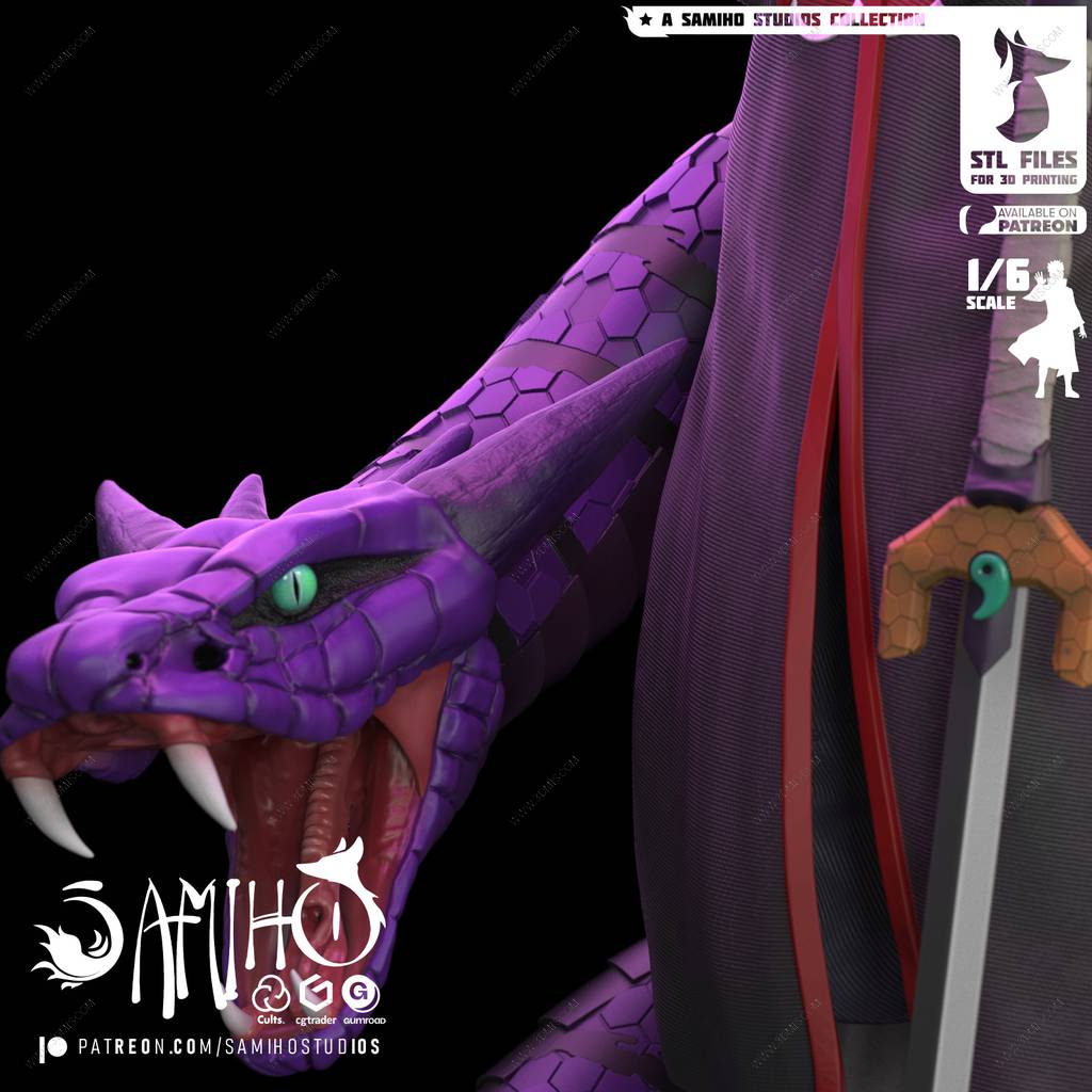 P站图纸印象馆 Samiho 火影忍者 大蛇丸 Samiho 火影忍者 大蛇丸