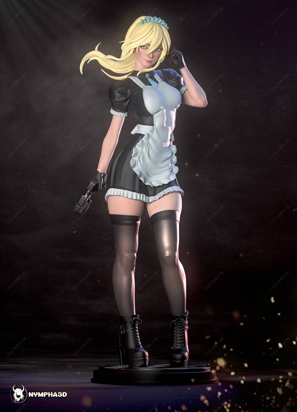 P站图纸印象馆 NYMPHA 3D 银河战士 萨姆斯·阿兰 NYMPHA 3D 银河战士 萨姆斯·阿兰