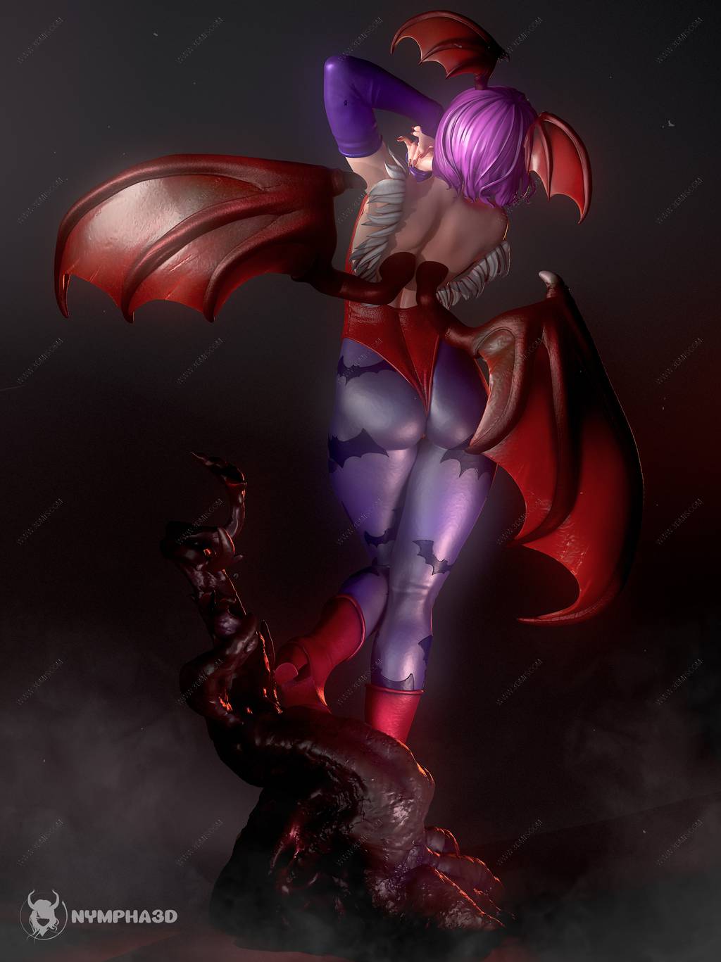 P站图纸印象馆 NYMPHA 3D 恶魔战士 莉莉丝 NYMPHA 3D 恶魔战士 莉莉丝