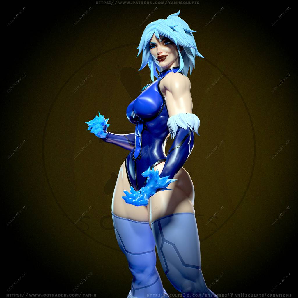 P站图纸印象馆 Yan H DC漫画 凯特琳·斯诺 Yan H DC漫画 凯特琳·斯诺