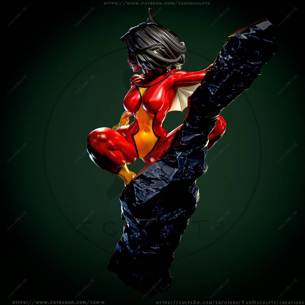 P站图纸印象馆 Yan H 漫威 蜘蛛女侠 Yan H 漫威 蜘蛛女侠