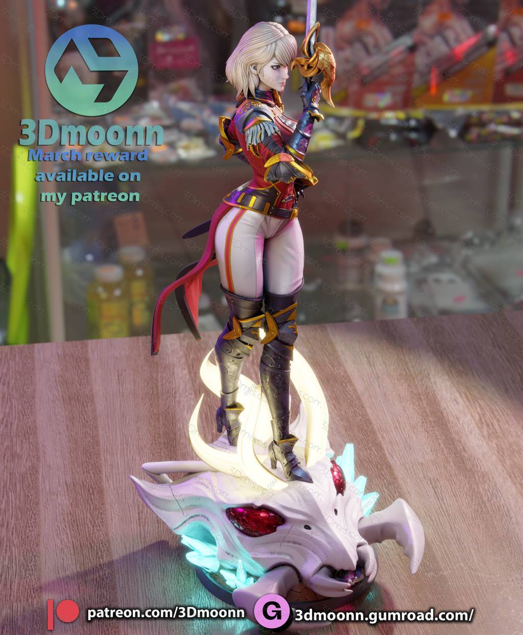 3Dmoonn 我独自升级 车慧怡
