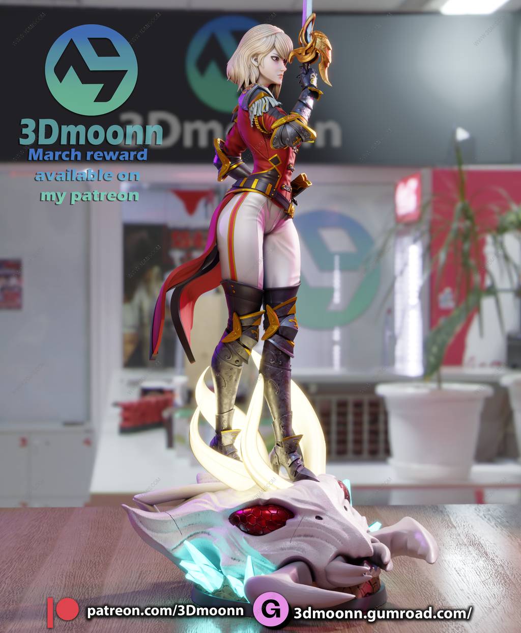 P站图纸印象馆 3Dmoonn 我独自升级 车慧怡 3Dmoonn 我独自升级 车慧怡