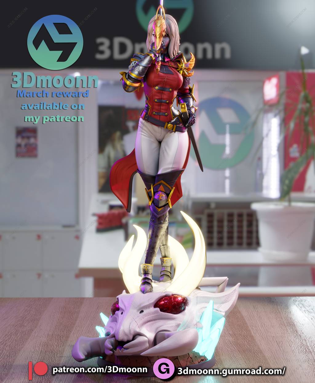 P站图纸印象馆 3Dmoonn 我独自升级 车慧怡 3Dmoonn 我独自升级 车慧怡