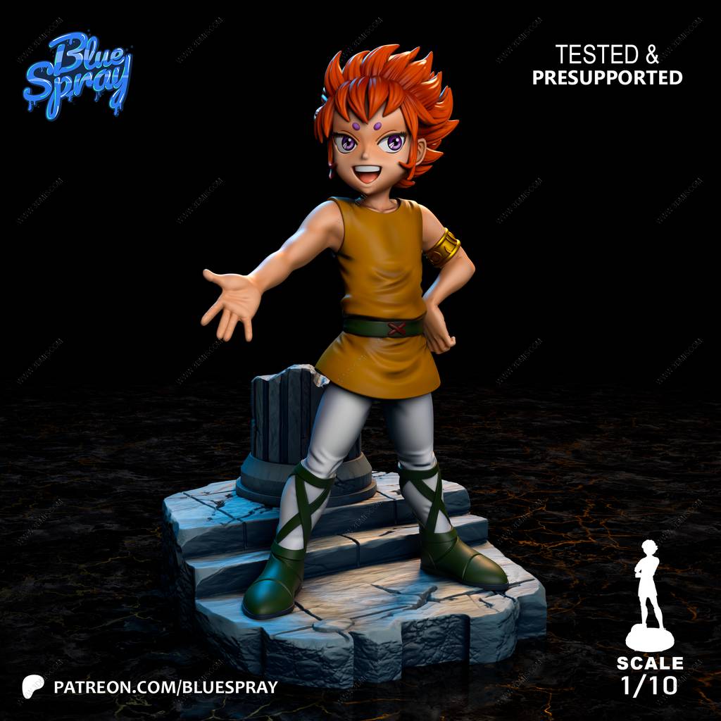 P站图纸印象馆 Blue Spray 圣斗士星矢 贵鬼 Blue Spray 圣斗士星矢 贵鬼