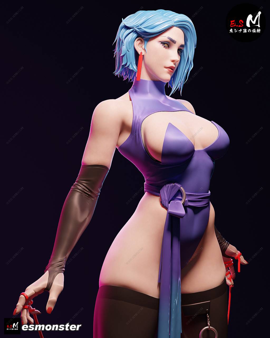 P站图纸印象馆 ESMonster 禁忌女孩 ESMonster 禁忌女孩