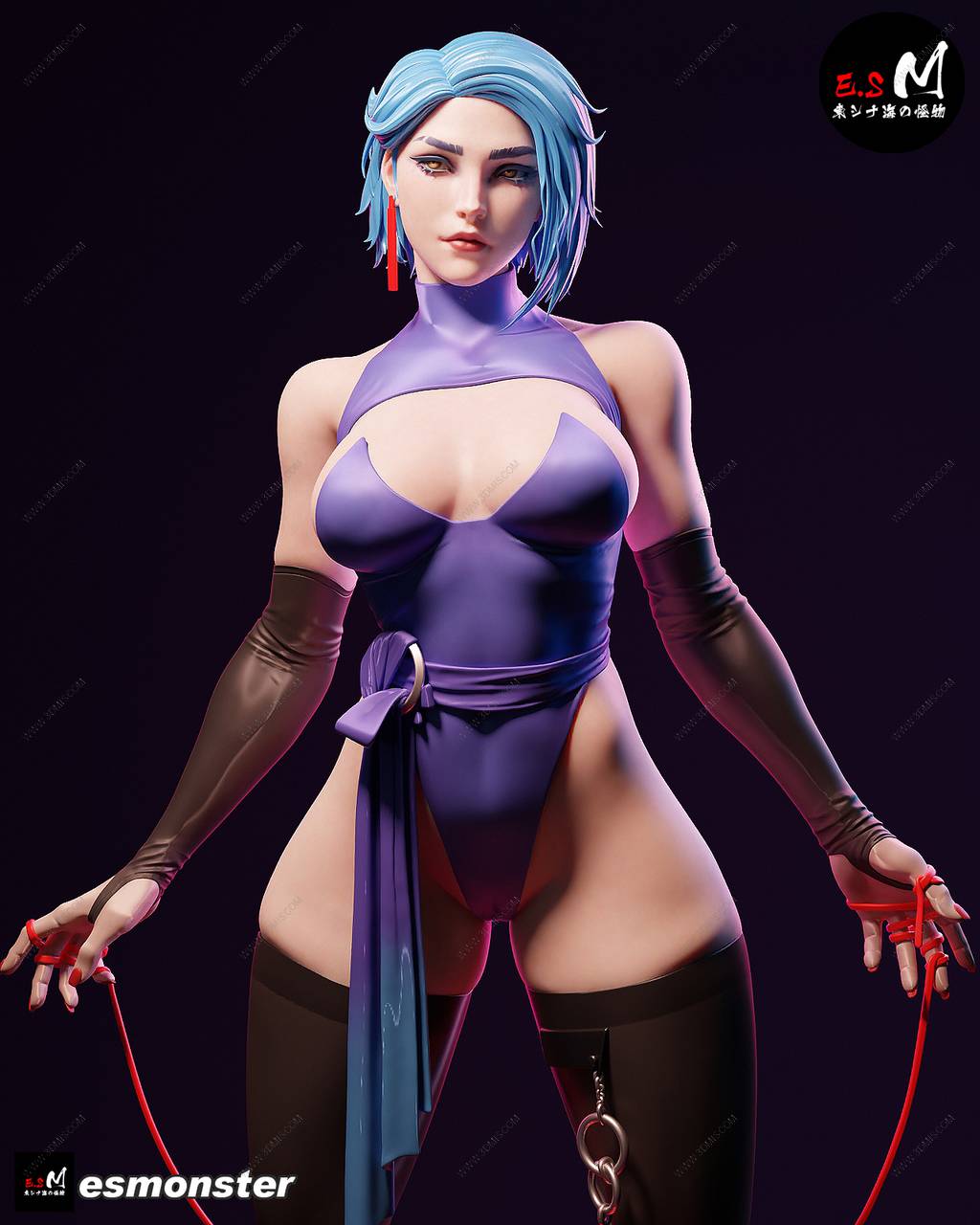 P站图纸印象馆 ESMonster 禁忌女孩 ESMonster 禁忌女孩