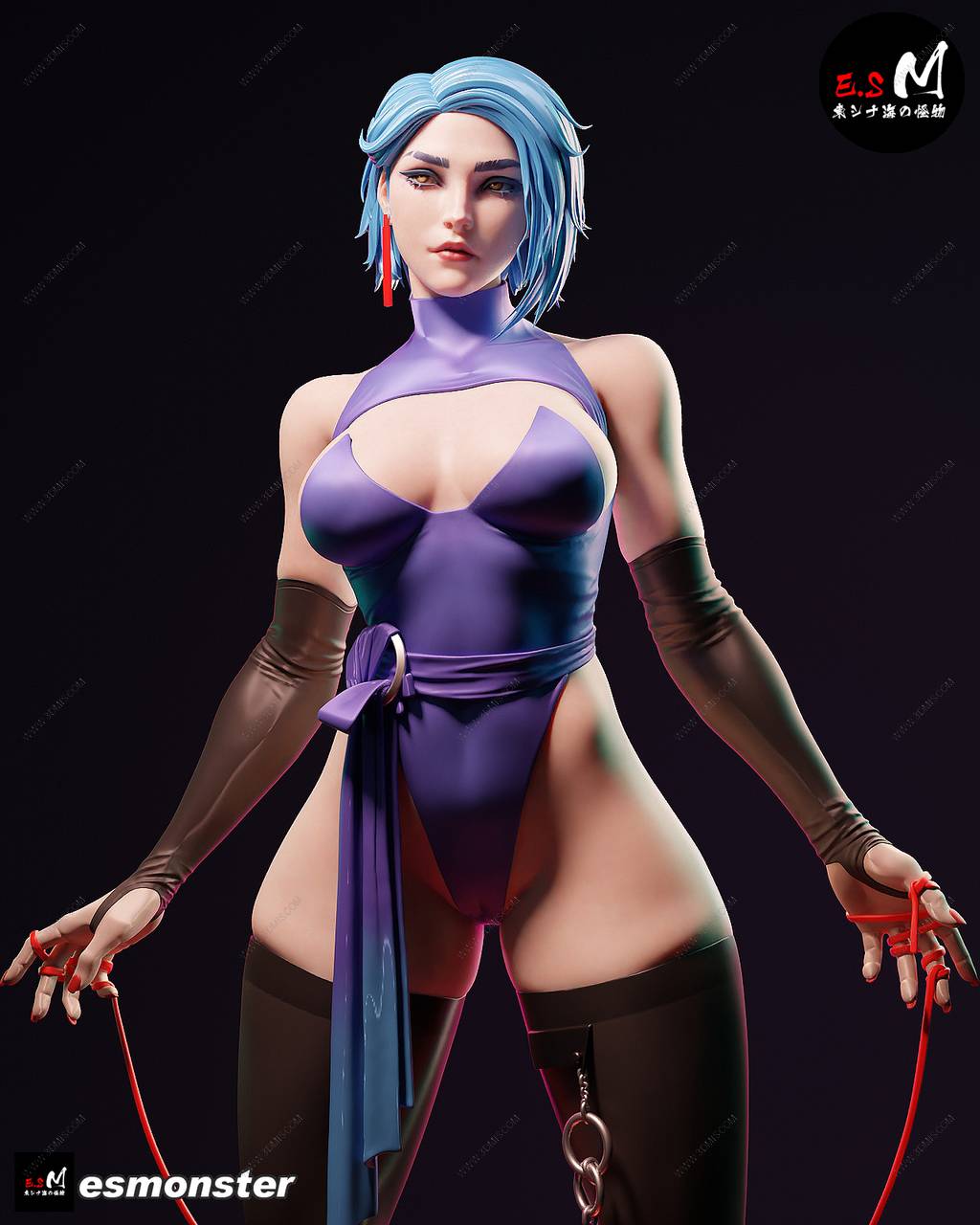 P站图纸印象馆 ESMonster 禁忌女孩 ESMonster 禁忌女孩