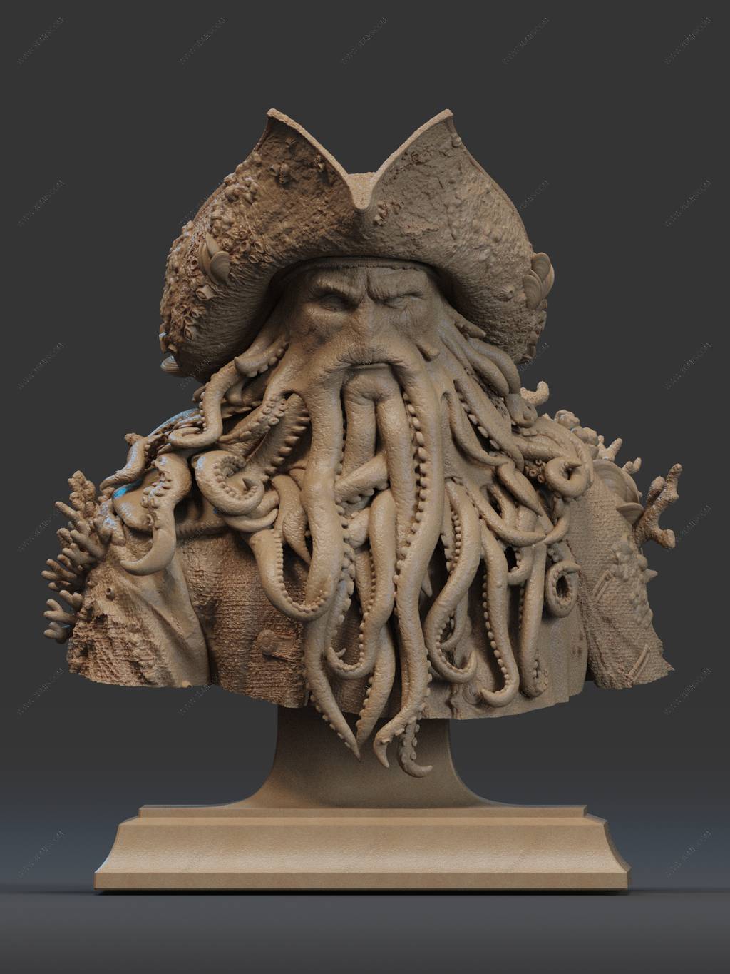 P站图纸印象馆 CA3D 25年2月半身像合集 CA3D 25年2月半身像合集