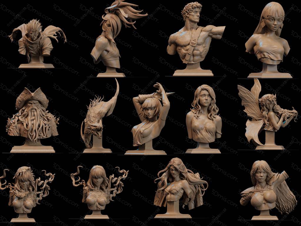 CA3D 25年2月半身像合集