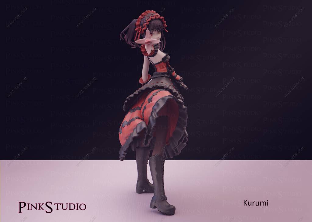 P站图纸印象馆 Pink Studio 约战:精灵再临 时崎狂三 Pink Studio 约战:精灵再临 时崎狂三