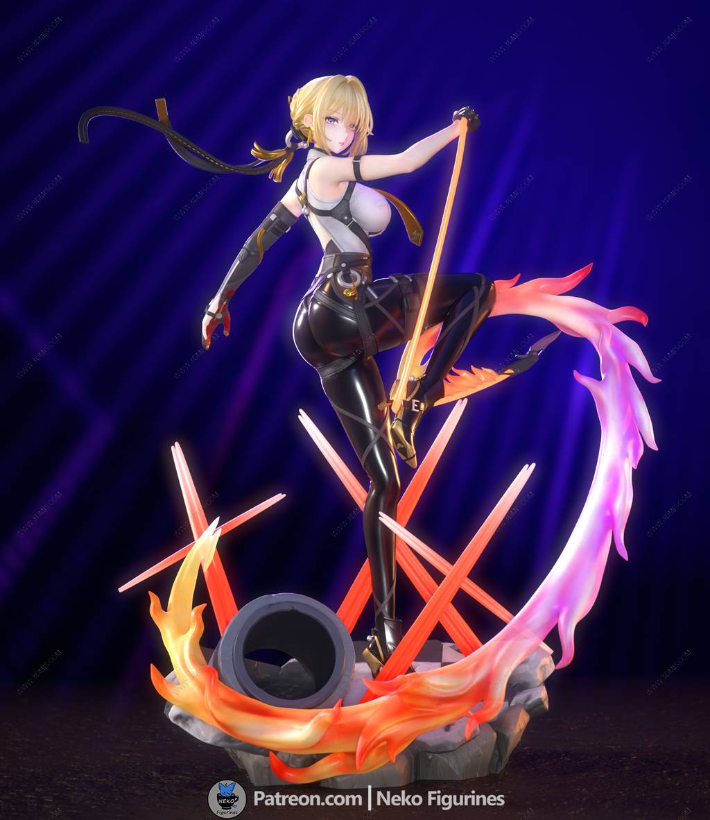 P站图纸印象馆 绝区零 伊芙琳·舒瓦利耶 绝区零 伊芙琳·舒瓦利耶