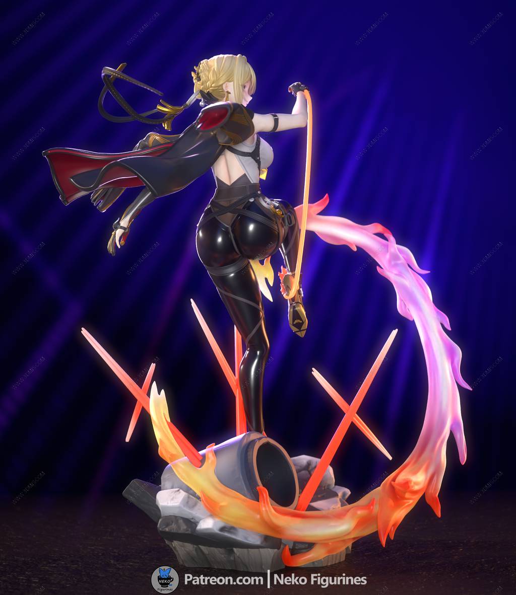 P站图纸印象馆 绝区零 伊芙琳·舒瓦利耶 绝区零 伊芙琳·舒瓦利耶