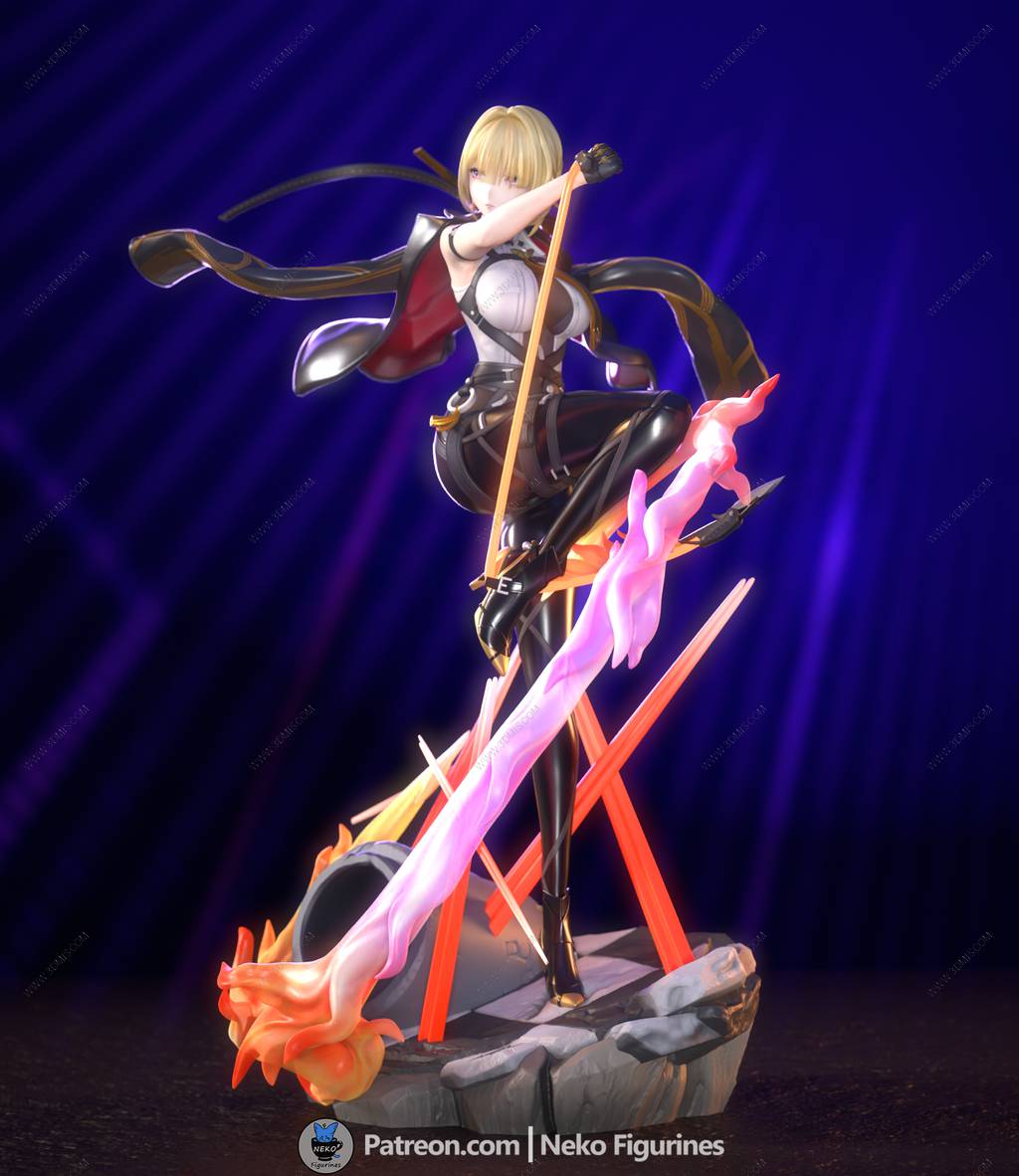 P站图纸印象馆 绝区零 伊芙琳·舒瓦利耶 绝区零 伊芙琳·舒瓦利耶