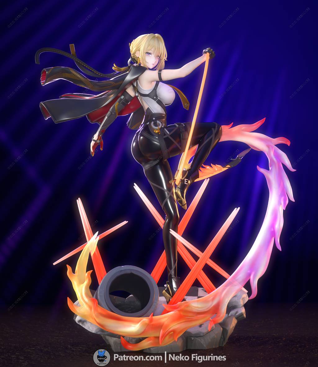 P站图纸印象馆 绝区零 伊芙琳·舒瓦利耶 绝区零 伊芙琳·舒瓦利耶