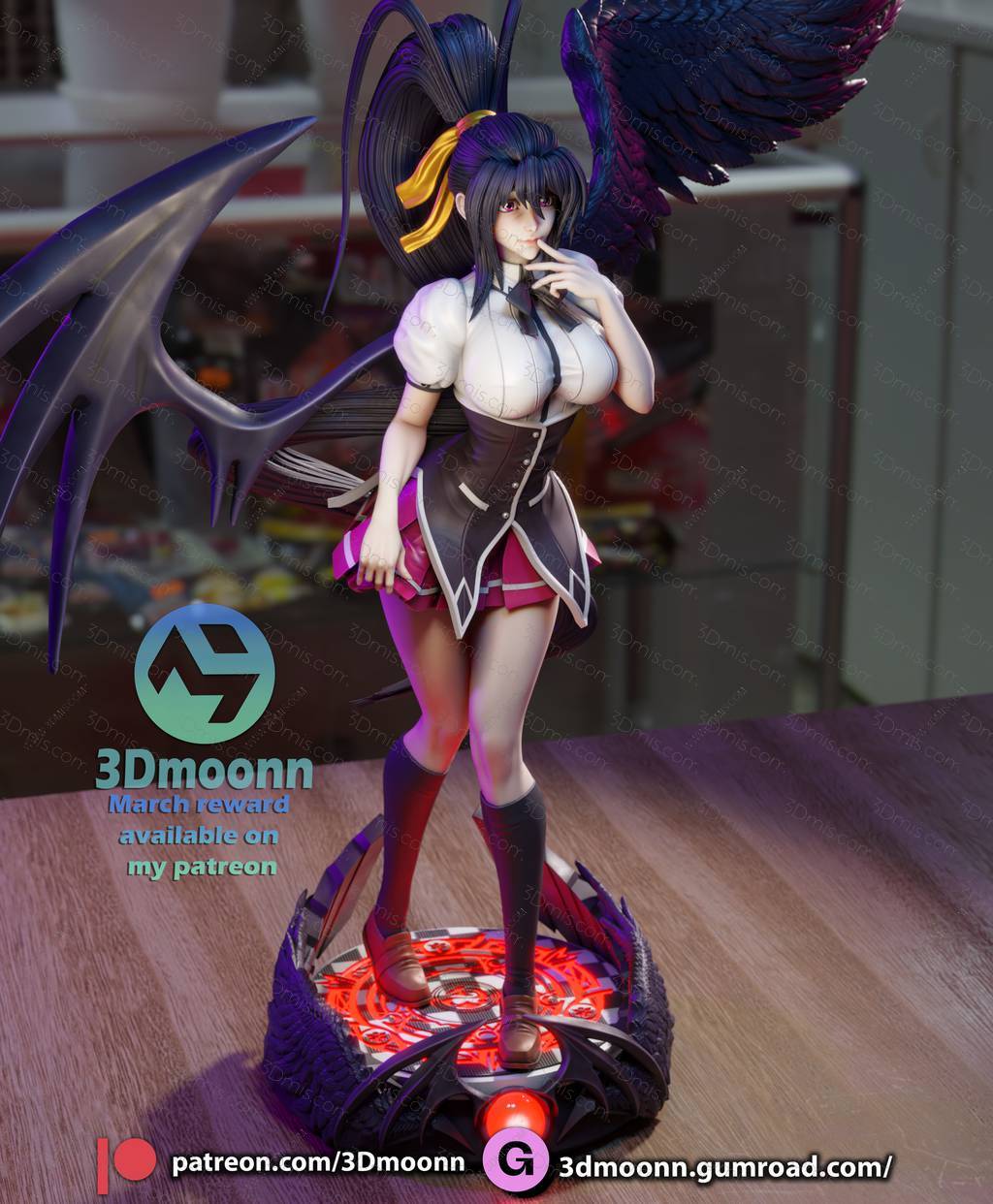 3Dmoonn 恶魔高中D×D 姬岛朱乃
