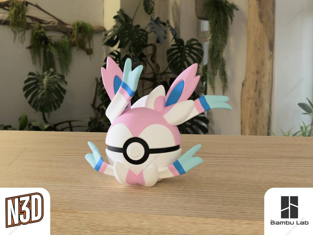 P站图纸印象馆 精灵宝可梦 仙子伊布 精灵宝可梦 仙子伊布