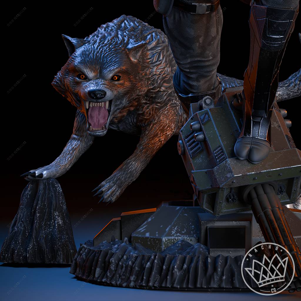 P站图纸印象馆 Nacho CG 特种部队 面具人 Nacho CG 特种部队 面具人