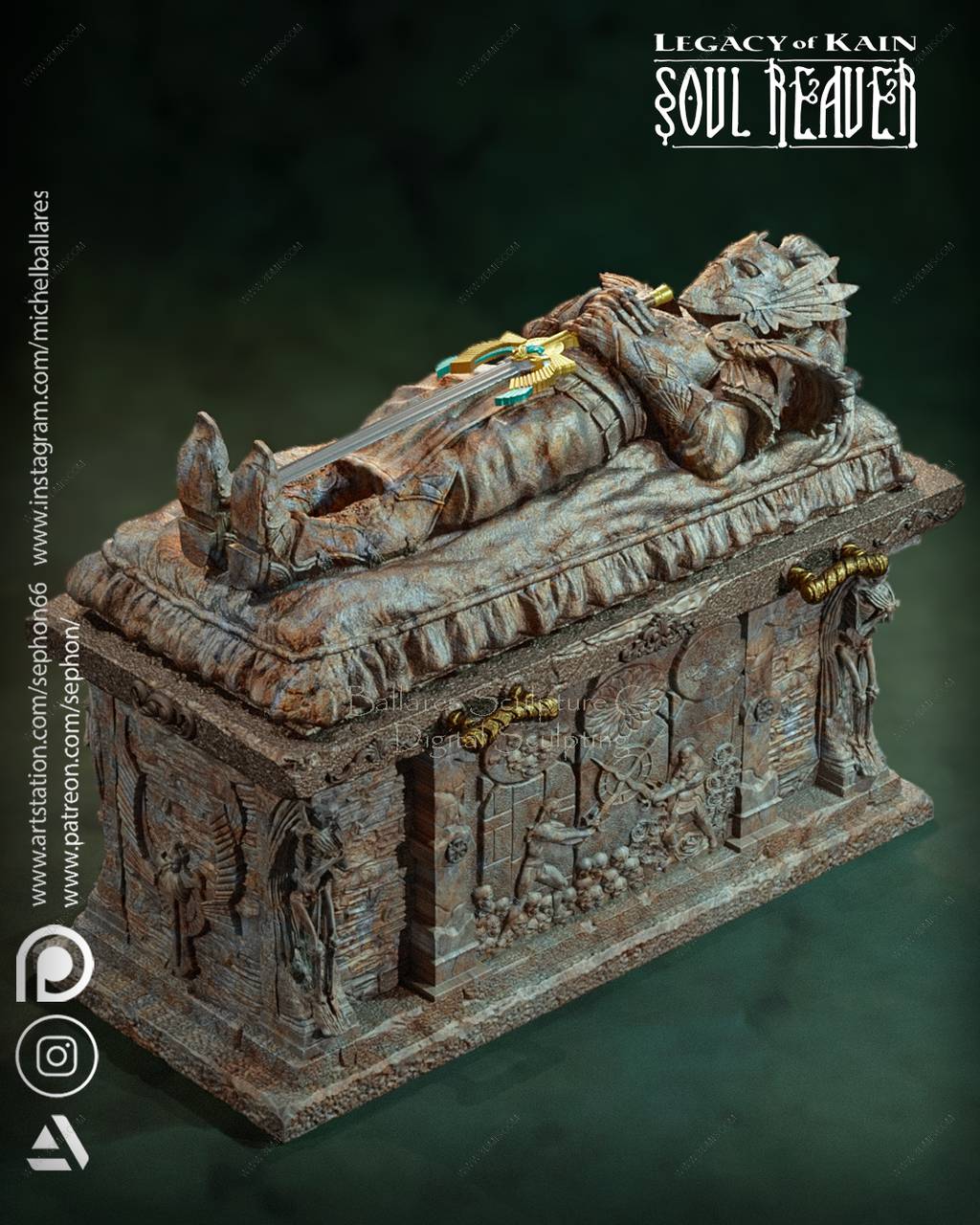 P站图纸印象馆 Geek MB 凯恩的遗产 棺材 Geek MB 凯恩的遗产 棺材