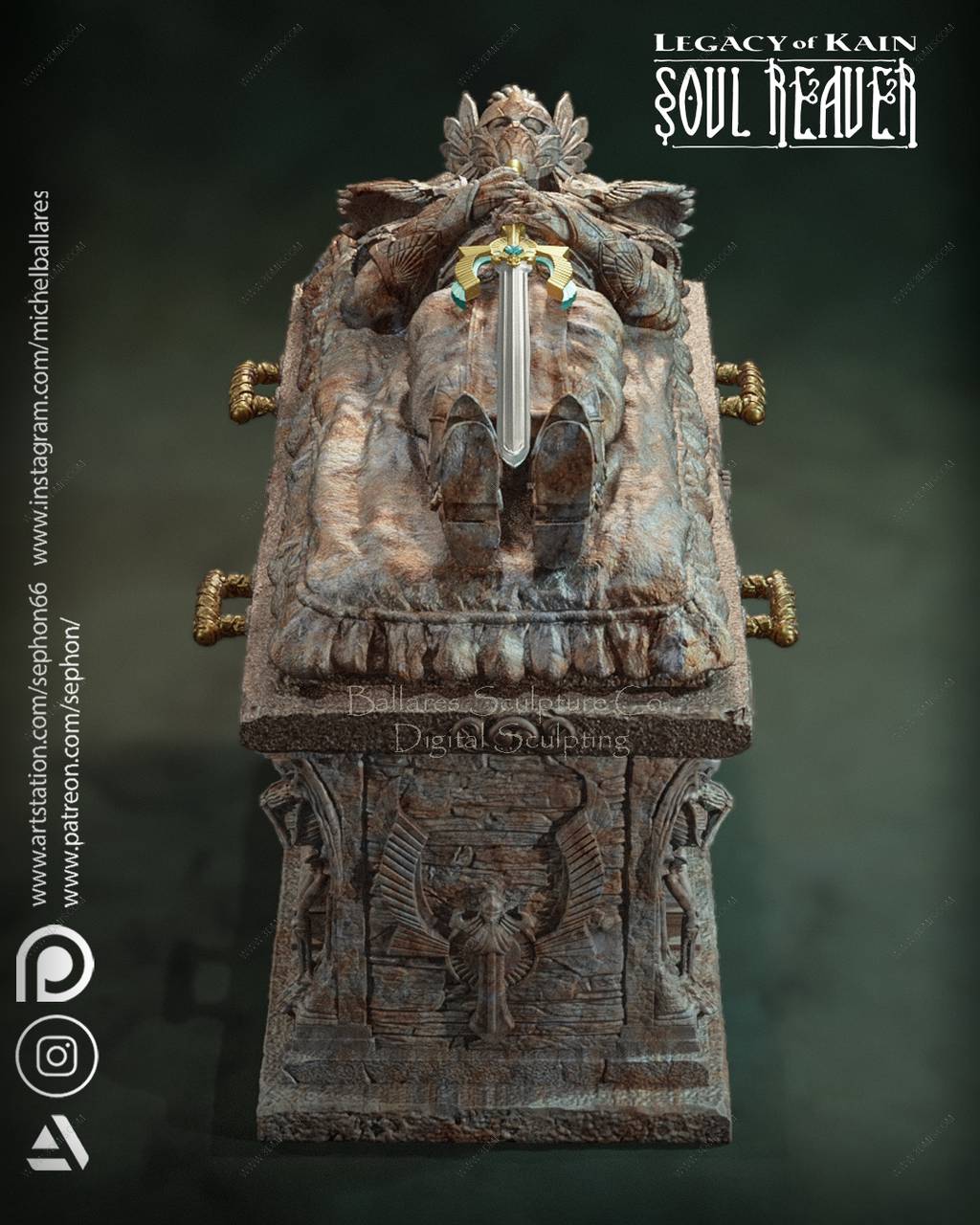 P站图纸印象馆 Geek MB 凯恩的遗产 棺材 Geek MB 凯恩的遗产 棺材