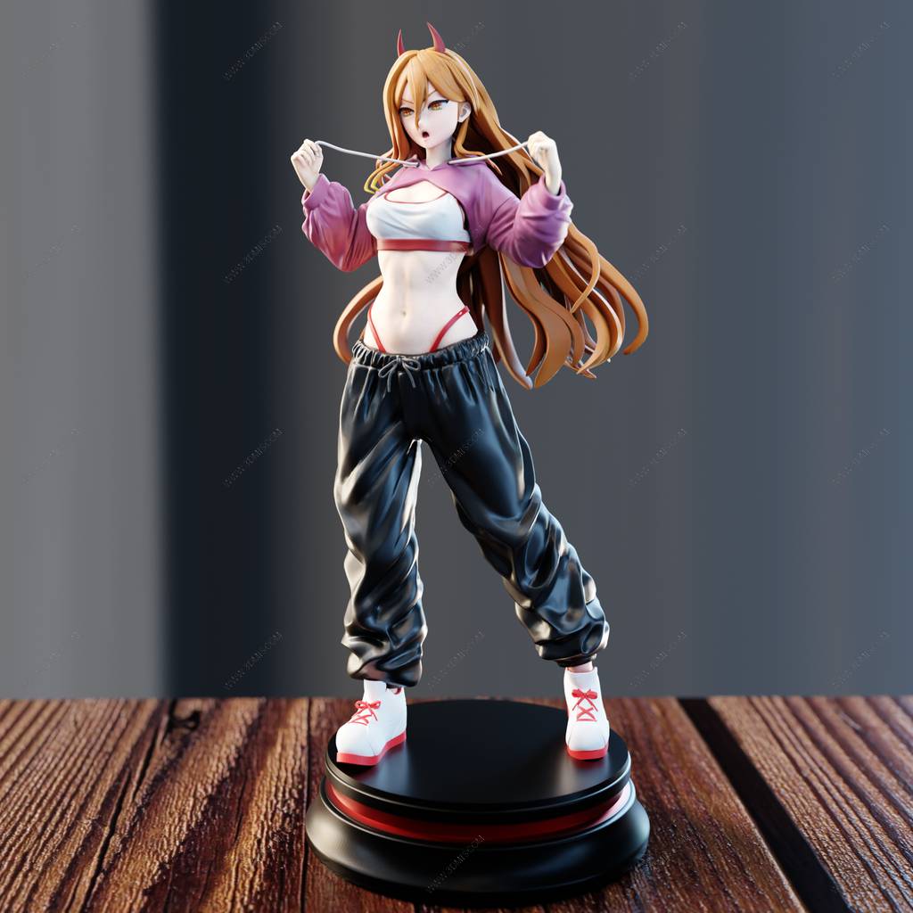 P站图纸印象馆 BrunoArt3D 链锯人 帕瓦 BrunoArt3D 链锯人 帕瓦