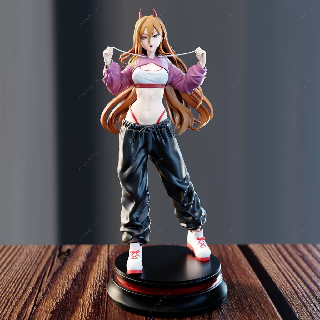 P站图纸印象馆 BrunoArt3D 链锯人 帕瓦 BrunoArt3D 链锯人 帕瓦