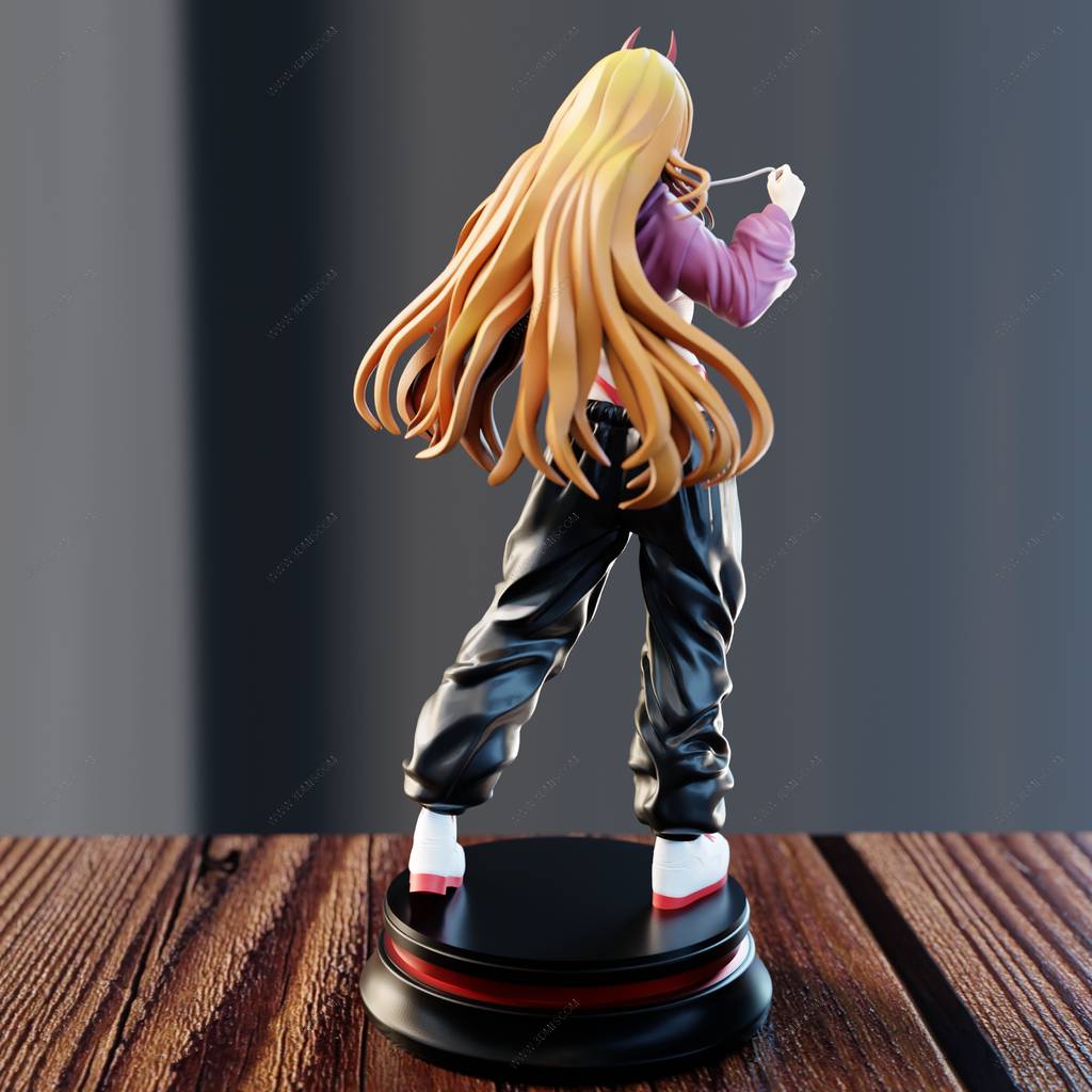 P站图纸印象馆 BrunoArt3D 链锯人 帕瓦 BrunoArt3D 链锯人 帕瓦