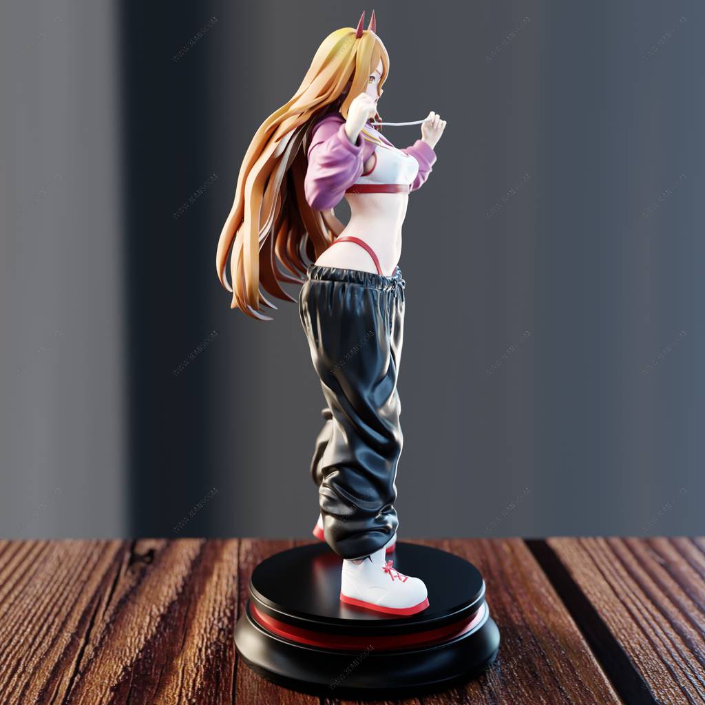 P站图纸印象馆 BrunoArt3D 链锯人 帕瓦 BrunoArt3D 链锯人 帕瓦