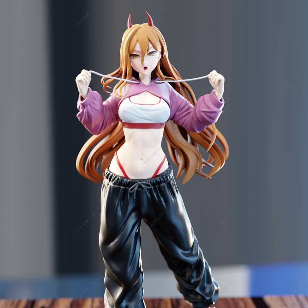 P站图纸印象馆 BrunoArt3D 链锯人 帕瓦 BrunoArt3D 链锯人 帕瓦