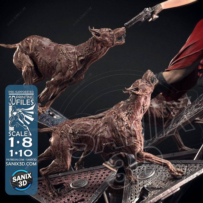 P站图纸印象馆 Sanix3d 生化危机 爱丽丝 Sanix3d 生化危机 爱丽丝