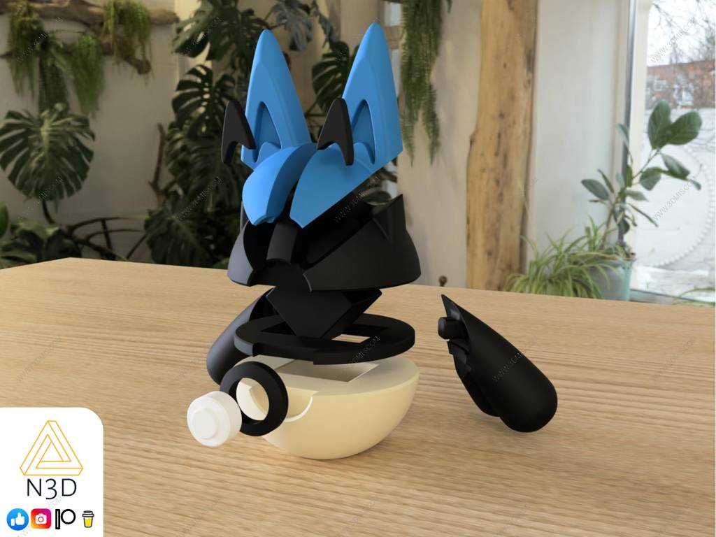 P站图纸印象馆 精灵宝可梦 路卡利欧 精灵宝可梦 路卡利欧