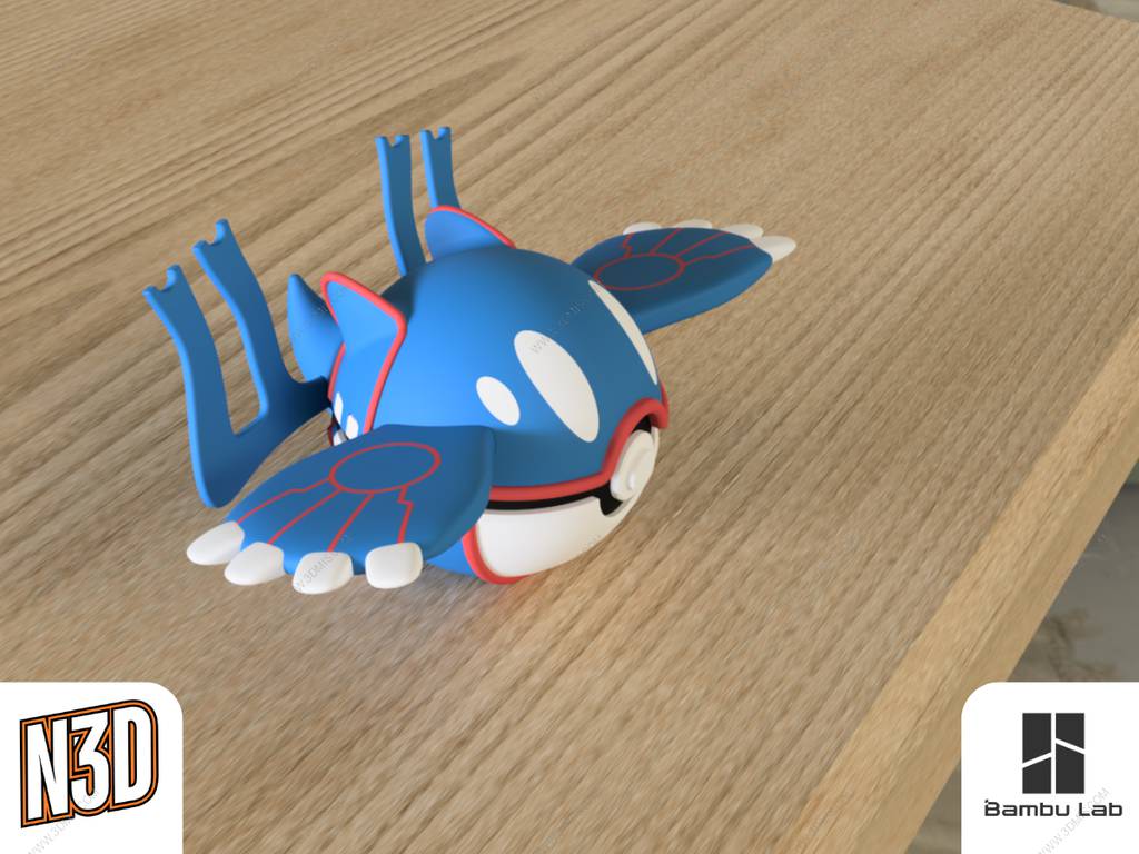 P站图纸印象馆 精灵宝可梦 盖欧卡 精灵宝可梦 盖欧卡