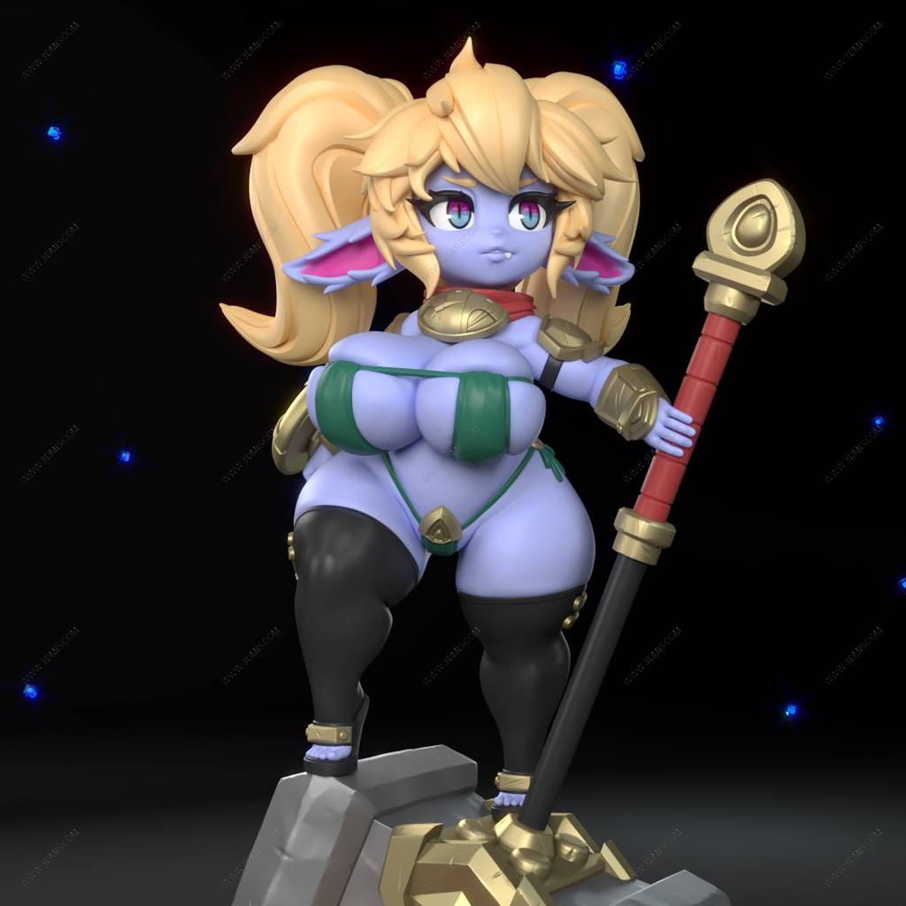 P站图纸印象馆 英雄联盟 圣锤之毅 波比 英雄联盟 圣锤之毅 波比