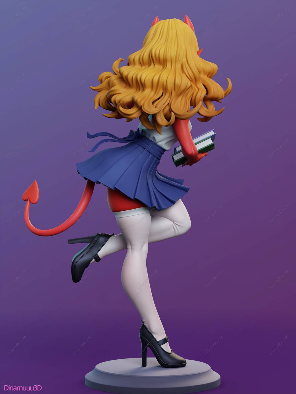 P站图纸印象馆 Dinamuuu 3D 魅魔梅魯 Dinamuuu 3D 魅魔梅魯