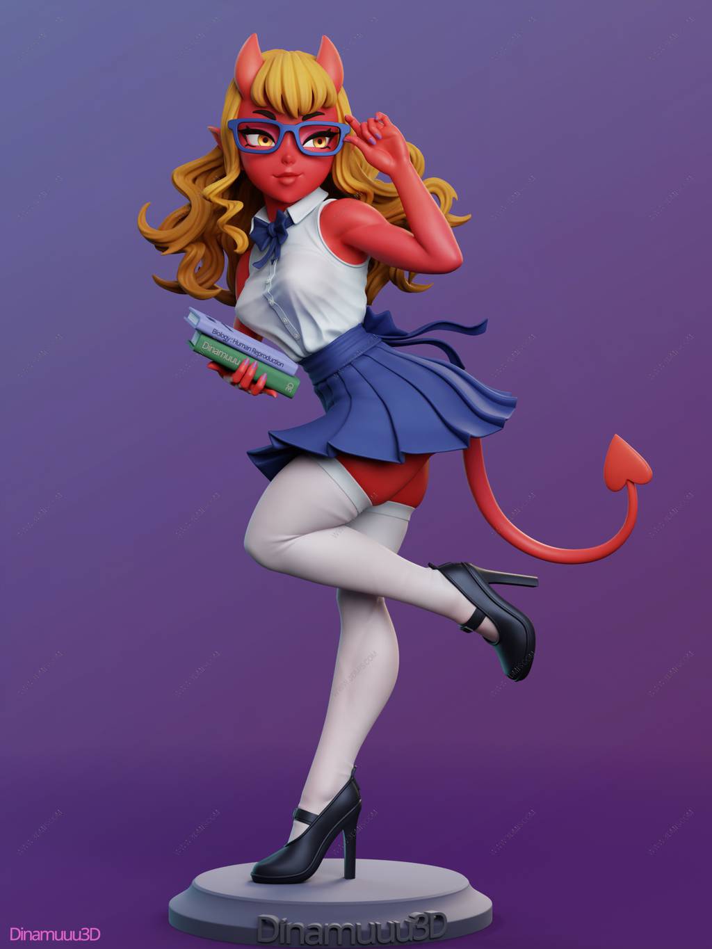 P站图纸印象馆 Dinamuuu 3D 魅魔梅魯 Dinamuuu 3D 魅魔梅魯