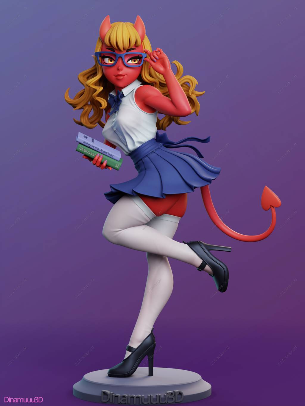 P站图纸印象馆 Dinamuuu 3D 魅魔梅魯 Dinamuuu 3D 魅魔梅魯