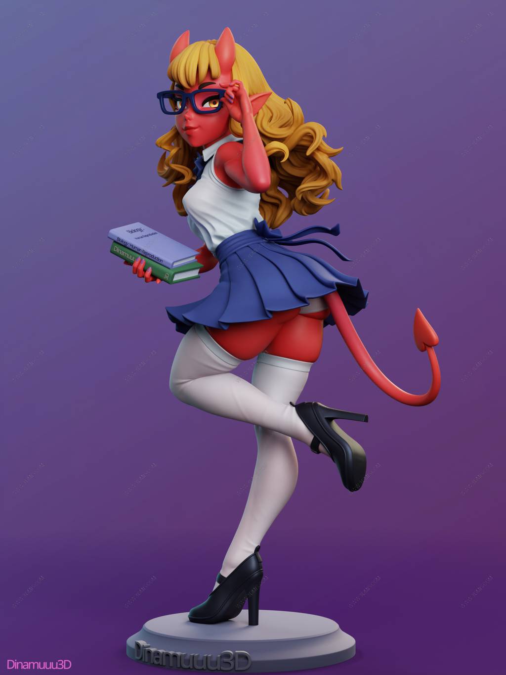 P站图纸印象馆 Dinamuuu 3D 魅魔梅魯 Dinamuuu 3D 魅魔梅魯