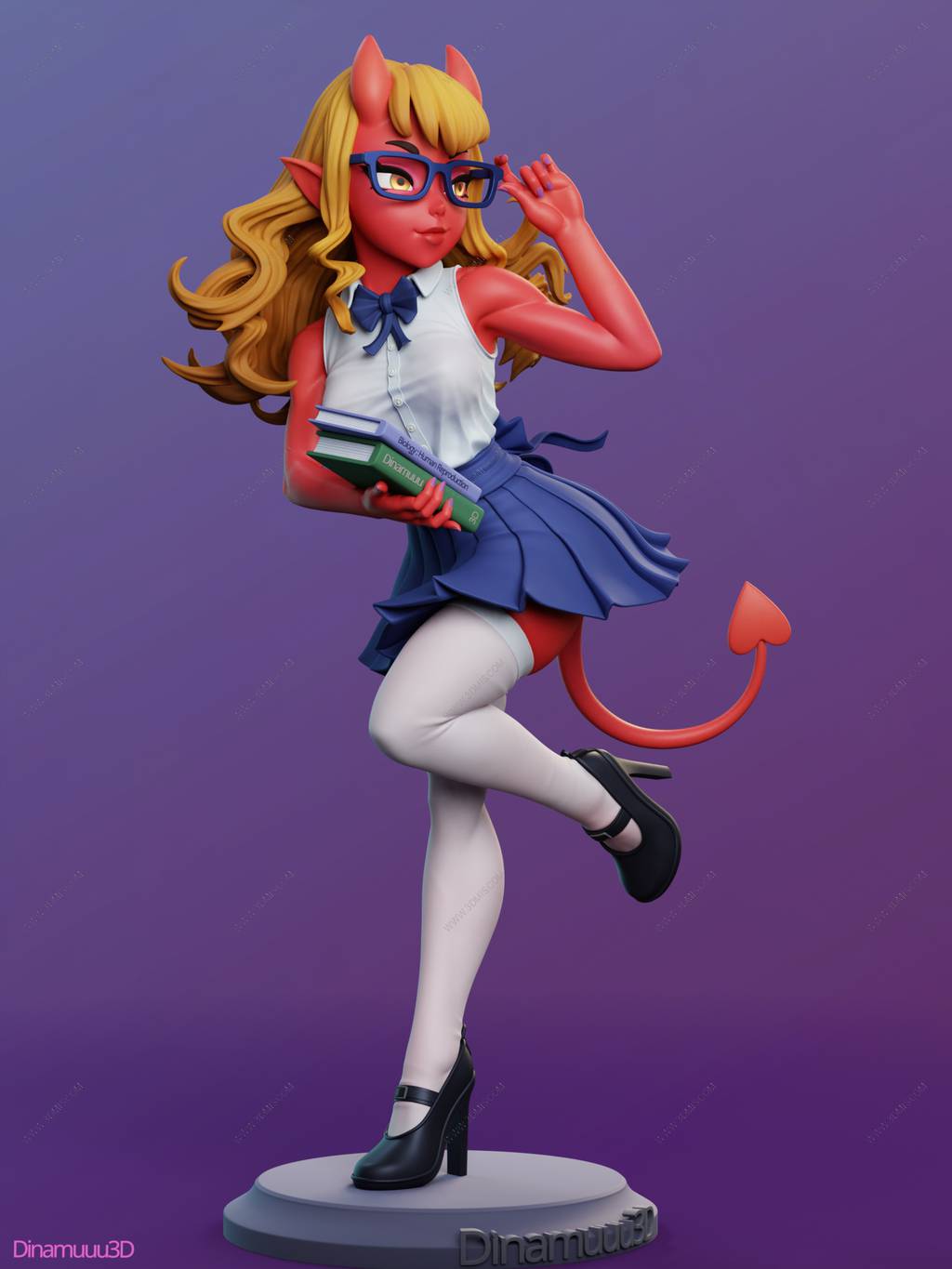 P站图纸印象馆 Dinamuuu 3D 魅魔梅魯 Dinamuuu 3D 魅魔梅魯